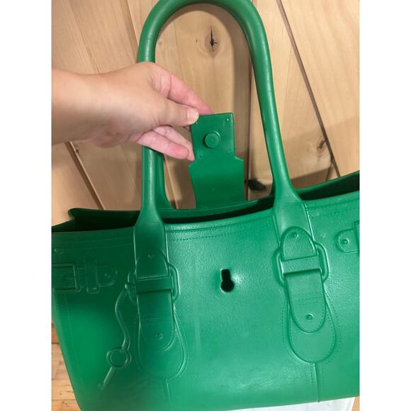 Great Bag Co. Robert Verdi | Model M. Emerald Green Tote Bag - Picture 8 of 10